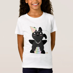 Camiseta Huggable Pastel Birthday Skunk
