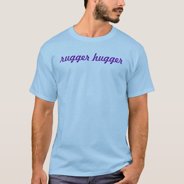 Camiseta hugger do rugger (Frente)