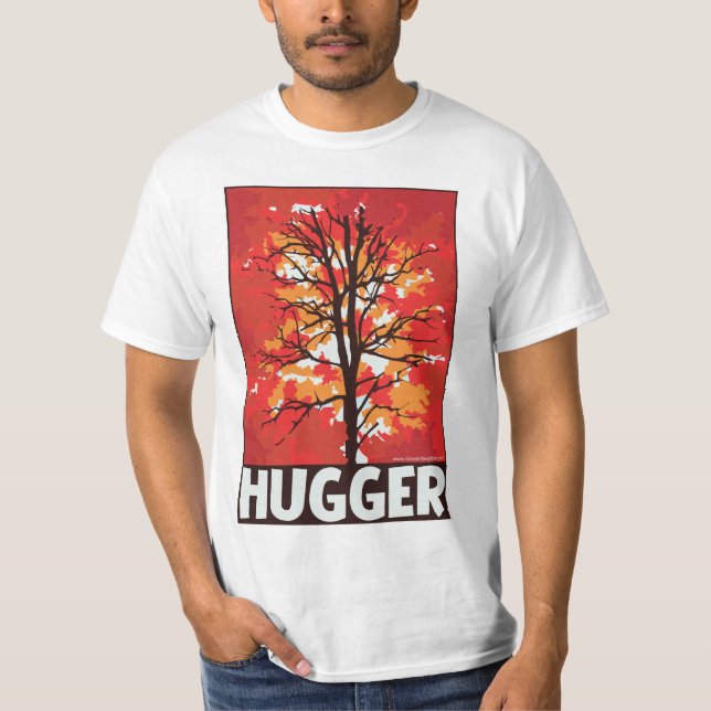 Camiseta Hugger Exclusivo da Árvore de outono (Frente)