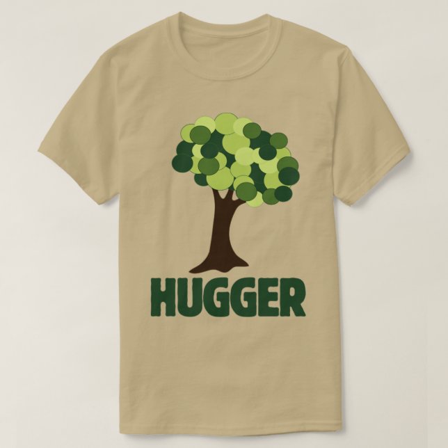 Camiseta Huggger de Árvore (Frente do Design)