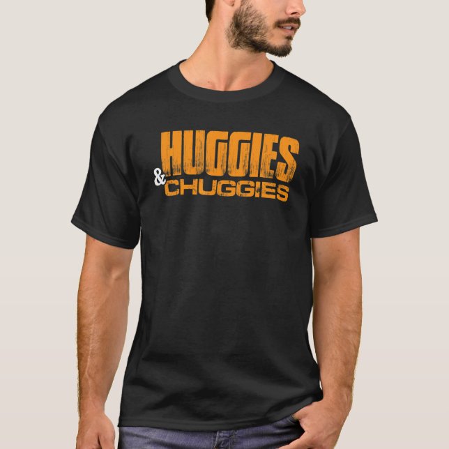 Camiseta Huggies e Chuggies (Frente)
