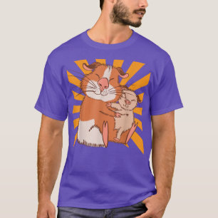 Camiseta Hugging Guiné Pig Mãe
