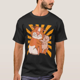Camiseta Hugging Guinea Pig Mom