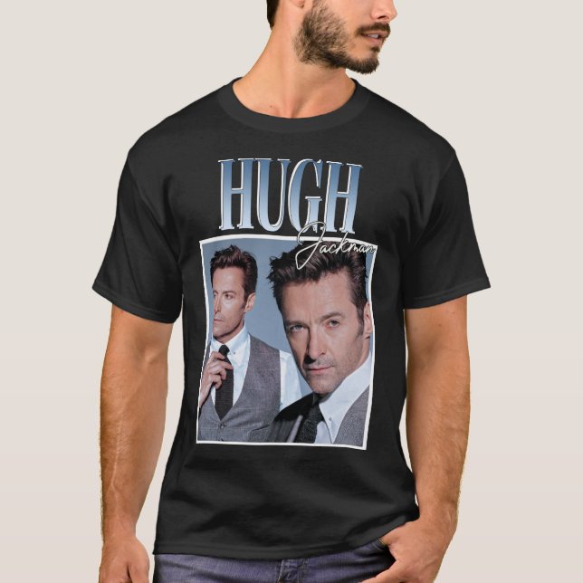 Camiseta Hugh jackman Classic T-Shirt (Frente)