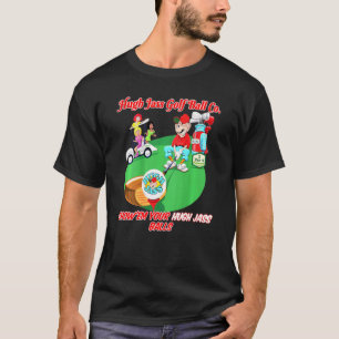 Camiseta Hugh Jass Golf Balls Por 8 Poços Roupa
