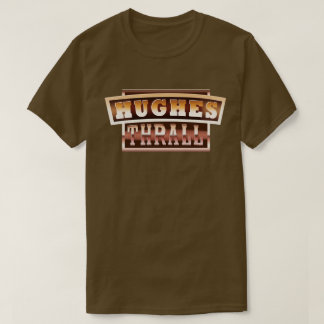 Camiseta Hughes/t-shirt homens do encalço