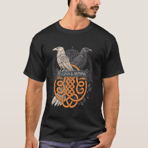 Camiseta Huginn & Muninn Viking - Nós Celta Ravena -