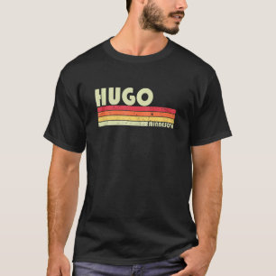 Camiseta HUGO MN MINNESOTA Funny City Home Roots Gift Retro