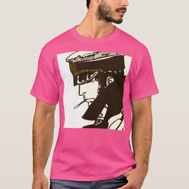 Camiseta Hugo Pratt Tribute (Frente)