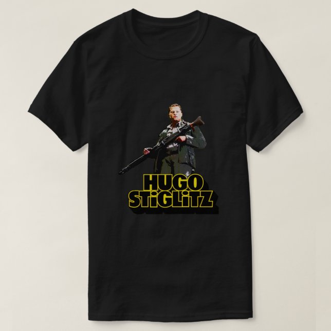 Camiseta Hugo Stiglitz é um Basterd Essential (Frente do Design)