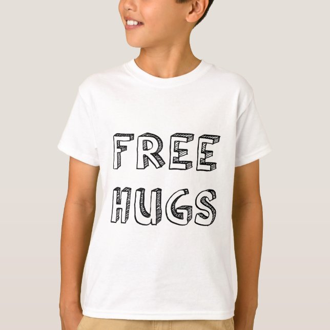 Camiseta Hugs Gratuitos (Frente)