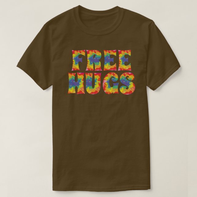 Camiseta Hugs Gratuitos (Frente do Design)