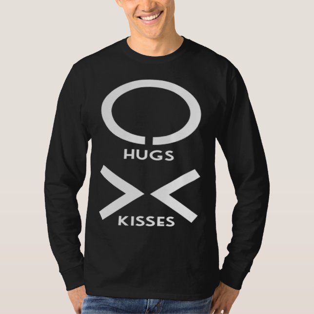 Camiseta Hugs Kisses xo love from a distance (Frente)