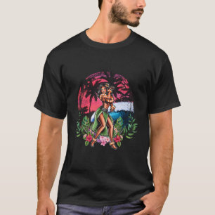 Camiseta Hula Dance Hawaii Hula Dancer Havaiano Aloha Hawai