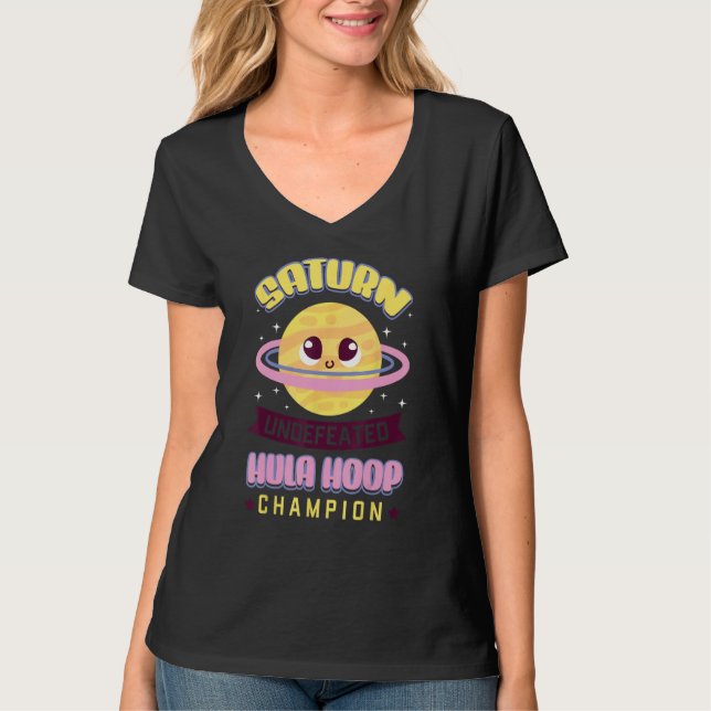 Camiseta Hula Hoop Dancer Gymnastic Trainer Hooping Entusia (Frente)