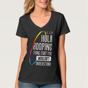 Camiseta Hula Hoop Gymnastic Trainer Hooping Dancer Entusia