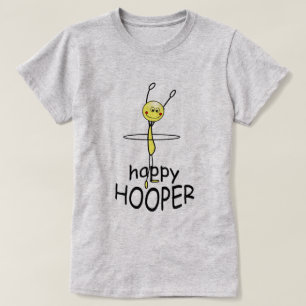 Camiseta Hula Hoop Happy Hooper Engraçada