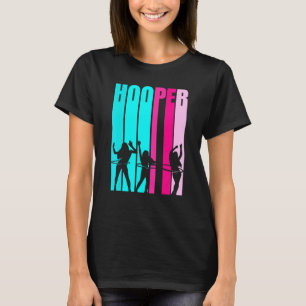 Camiseta Hula Hooping Girls Dançando Com H Ponderado