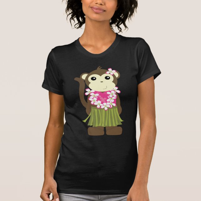 Camiseta Hula Monkey (Frente)