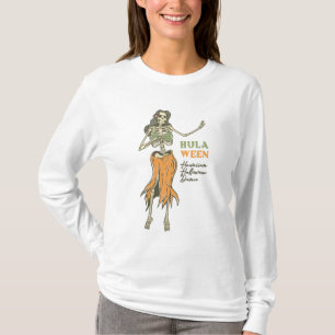 Camiseta Hulaween, dança do Halloween Havaiano