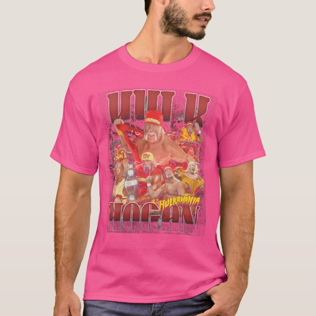 Camiseta Hulk Hogan Hulkamania (Frente)
