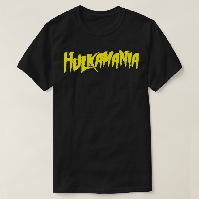 Camiseta Hulkamania (Frente do Design)