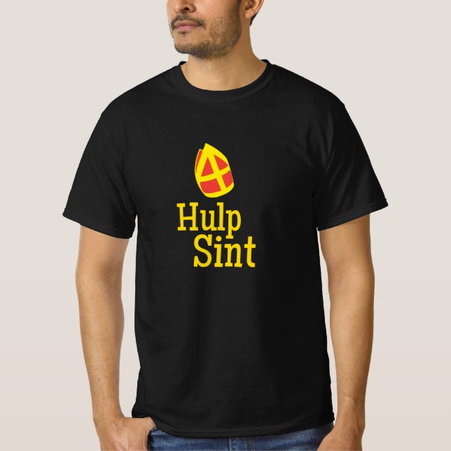Camiseta Hulp Sint Sinterklaas Pakjesavond (Frente)