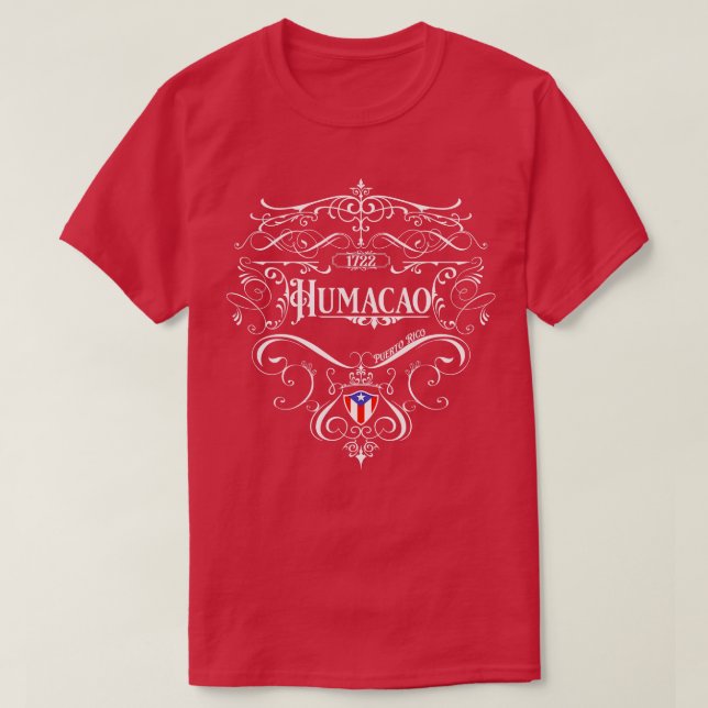 Camiseta Humacao Vintage design (Frente do Design)