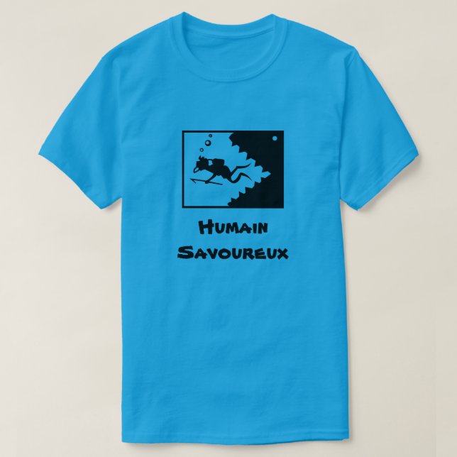 Camiseta Humain Savoureux - Humano Saboroso (Frente do Design)