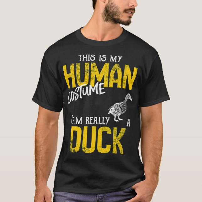 Camiseta Human costume for a and  (Frente)