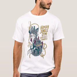Camiseta Human Jungle Gym Fox Tee | Certified & Exhausted