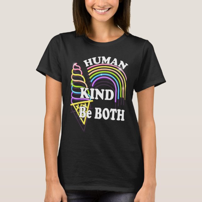 Camiseta Human Kinds Both Equality Humankind Humans Rights  (Frente)