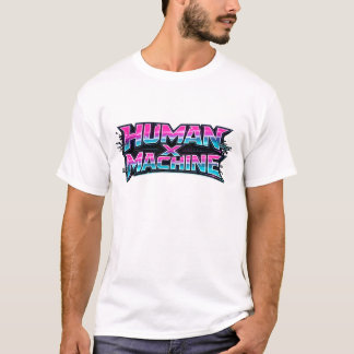 Camiseta Human × Machine Futuristic Tech T-Shirt