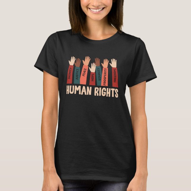 Camiseta Human Rights  Diversity (Frente)