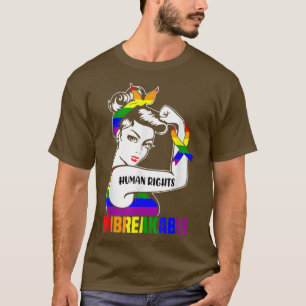 Camiseta Human Rights Unbreakable Lgbt Pride Month 20222827