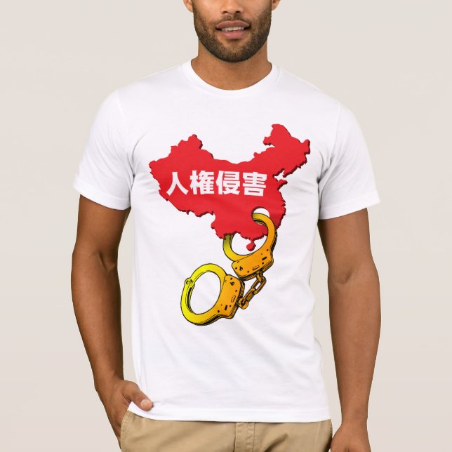 Camiseta Human rights violations (Frente)