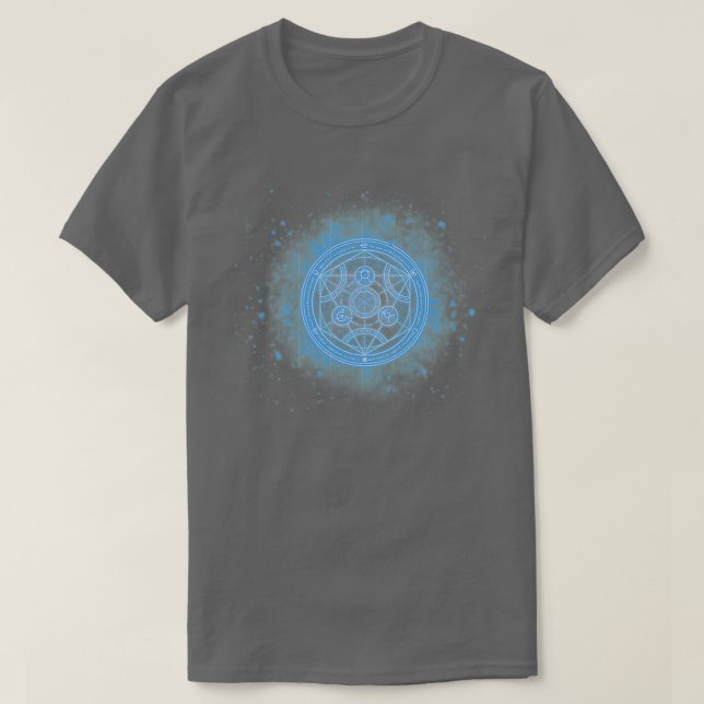 Camiseta Human transmutation circle Fullmetal Alchemist (Frente do Design)