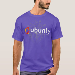 Camiseta Humanidade do Ubuntu Linux para outros