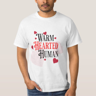 Camiseta Humano de coração quente