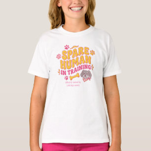 Camiseta Humano sobressalente personalizado com nome de cac