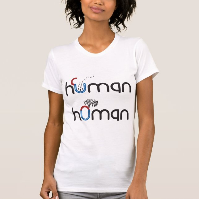 Camiseta Humano versus Homan (Frente)