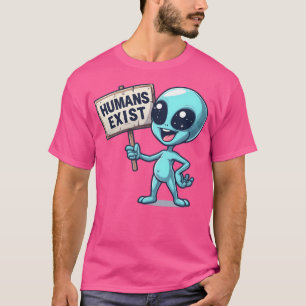 Camiseta Humanos existem