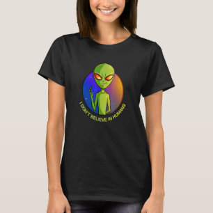Camiseta Humanos Não Existem Alienígenas Extraterrestres Da
