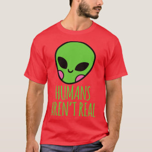 Camiseta Humanos não sentem cabeça real