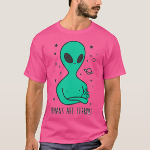 Camiseta Humanos são terríveis