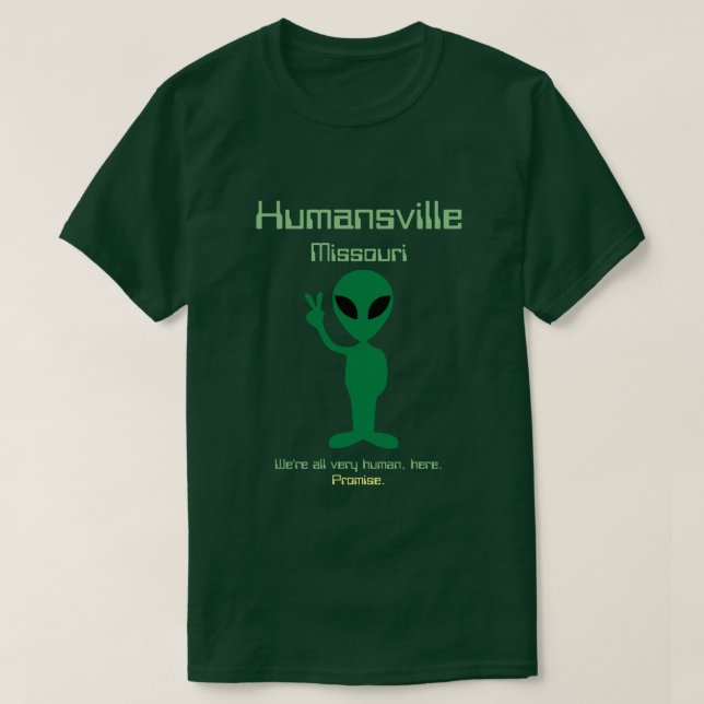 Camiseta Humansville Missouri (Frente do Design)