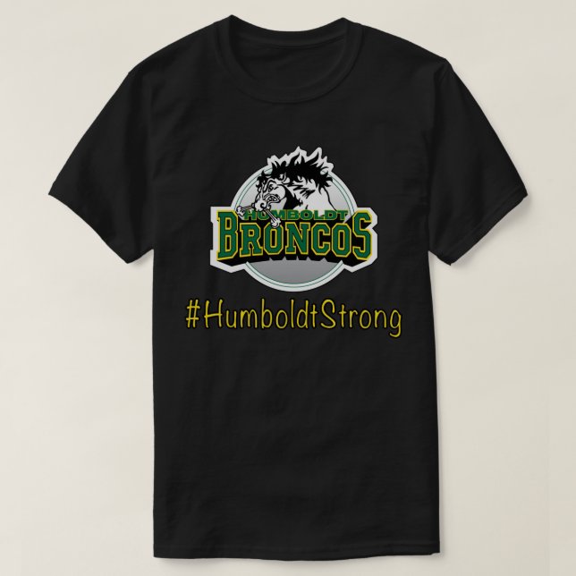 Camiseta Humboldt Broncos &lt;3 T-Shirt Essencial (Frente do Design)