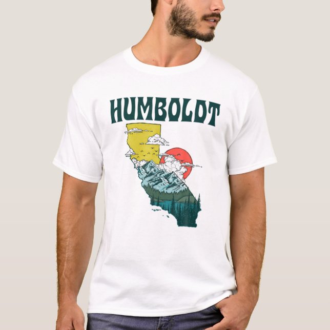 Camiseta Humboldt Califórnia ao ar livre (Frente)