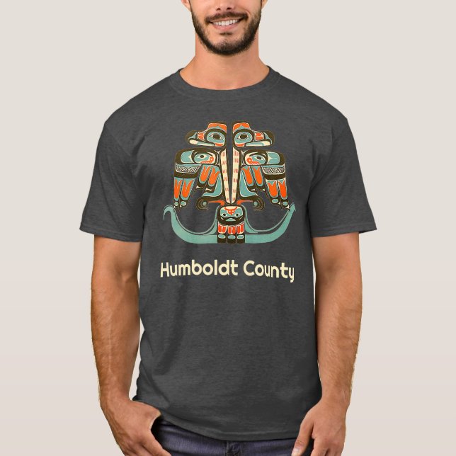Camiseta Humboldt County California Thunderbird NW (Frente)