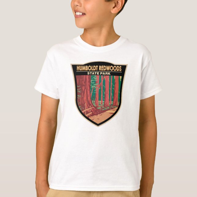 Camiseta Humboldt Redwoods State Park Avenue dos Giants (Frente)